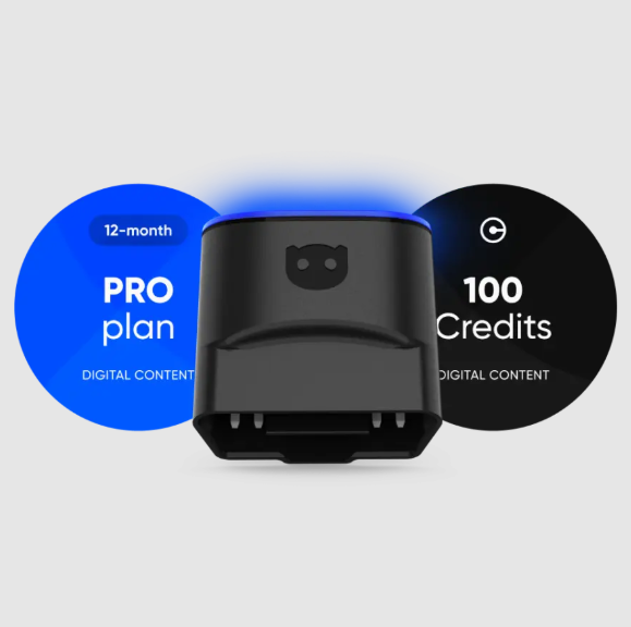 OBDeleven 3 PRO Pack + 100 кредитів — Bluetooth OBD2 автосканер для VAG, BMW, Toyota, Ford