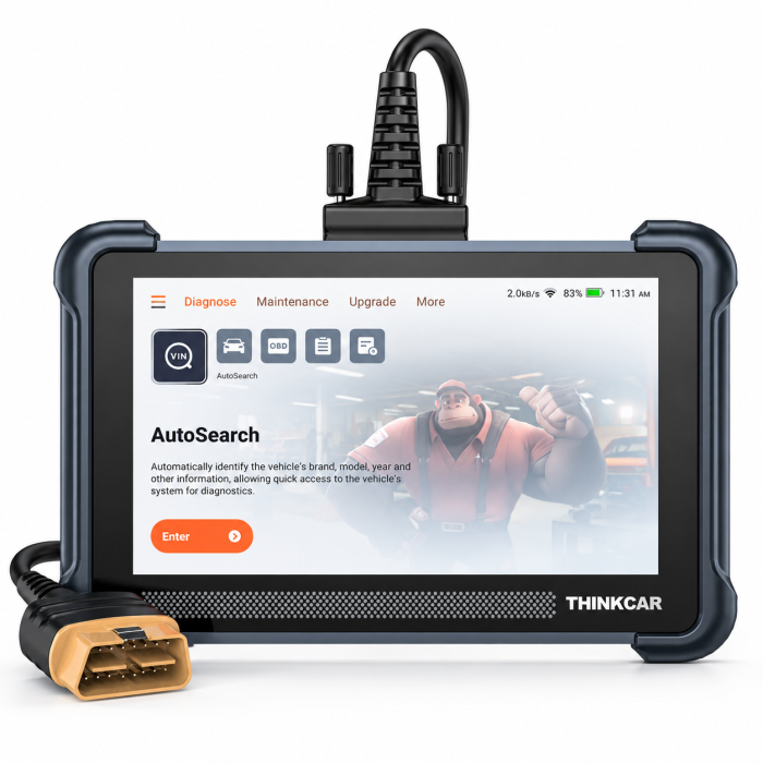 THINKCAR THINKSCAN 672 — професійний автосканер з Active Test, CAN FD та 28+ сервісними функціями
