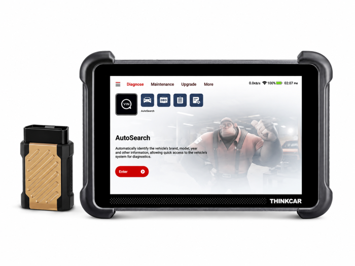 THINKCAR THINKTOOL 191 — професійний автосканер з TCOS, CAN FD та DoIP