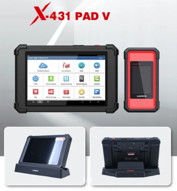 Мультимарочний сканер Launch X431 PAD V Smartlink